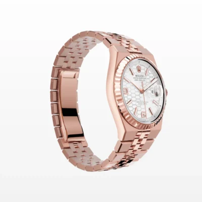 Replica Rolex Land-Dweller 36 mm Everose gold Style Perspective