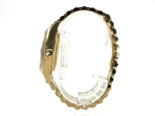 Replica Rolex Day-Date II Champagne Dial 228238 Close-Up Focus