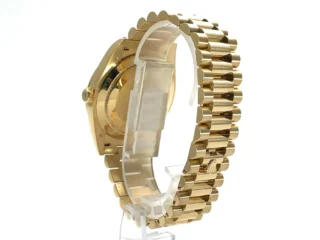 Replica Rolex Day-Date II Champagne Dial 228238 Profile Shot