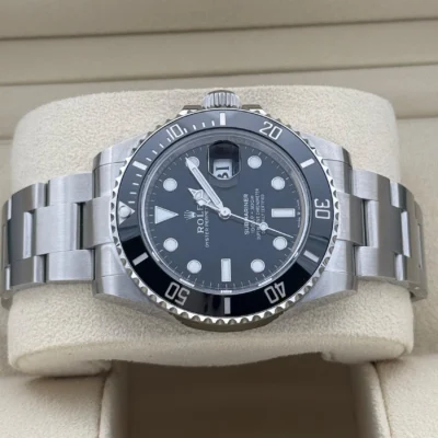 Superclone Rolex Submariner Black Dial 126610LN Profile Shot
