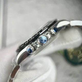 Replica Rolex Panda White Dial Black Bezel Oyster Dial