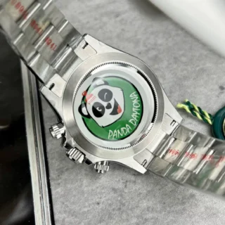 Replica Rolex Panda White Dial Black Bezel Oyster Dial
